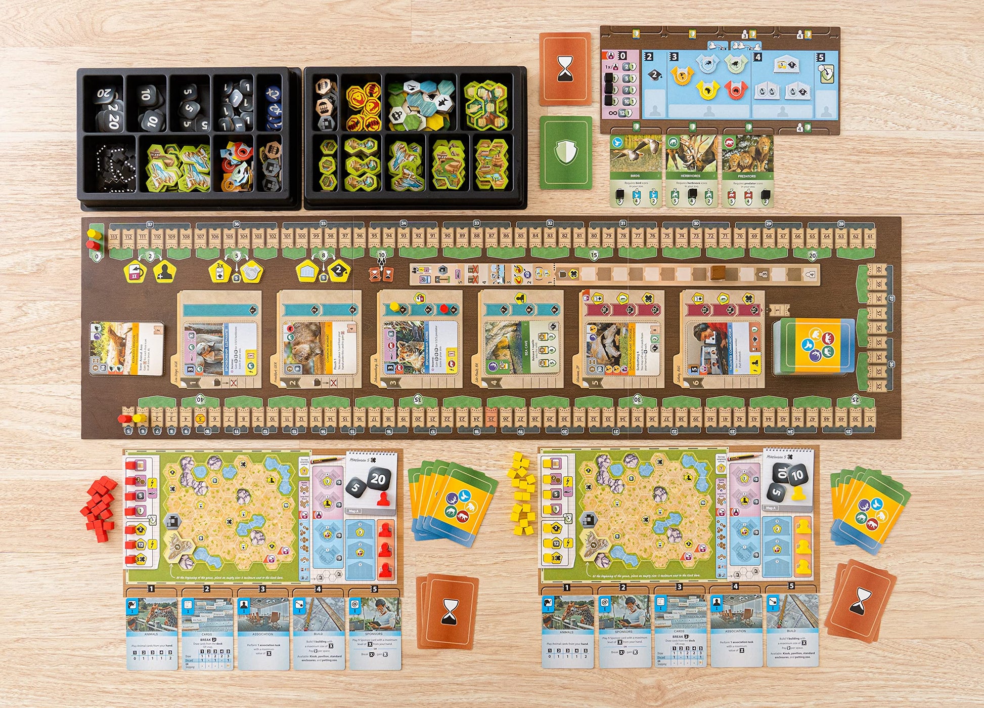Capstone Games Ark Nova Zoo Management Strategy Board Game for 1-4 Players
