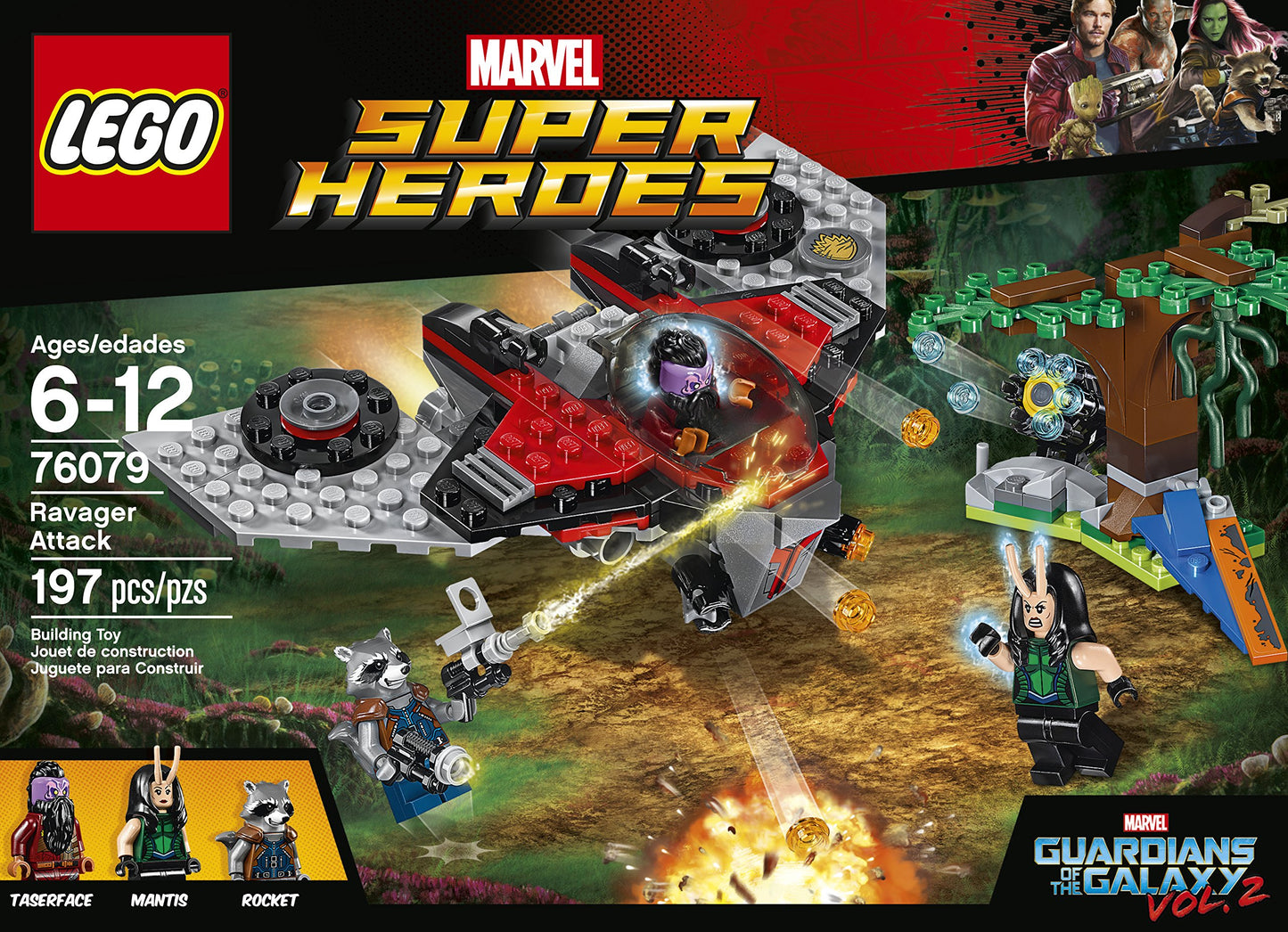 LEGO Marvel Super Heroes Ravager Attack 76079