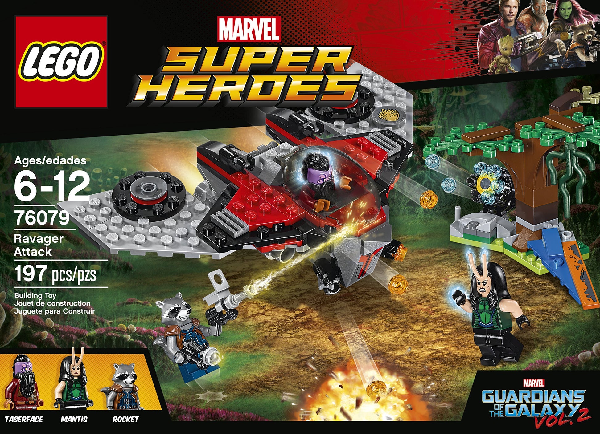 LEGO Marvel Super Heroes Ravager Attack 76079