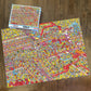 AQUARIUS Where’s Waldo? Cake Factory 1000pc Puzzle (1000 Piece Jigsaw Puzzle) - Glare Free - Precision Fit - Officially Licensed Where's Waldo