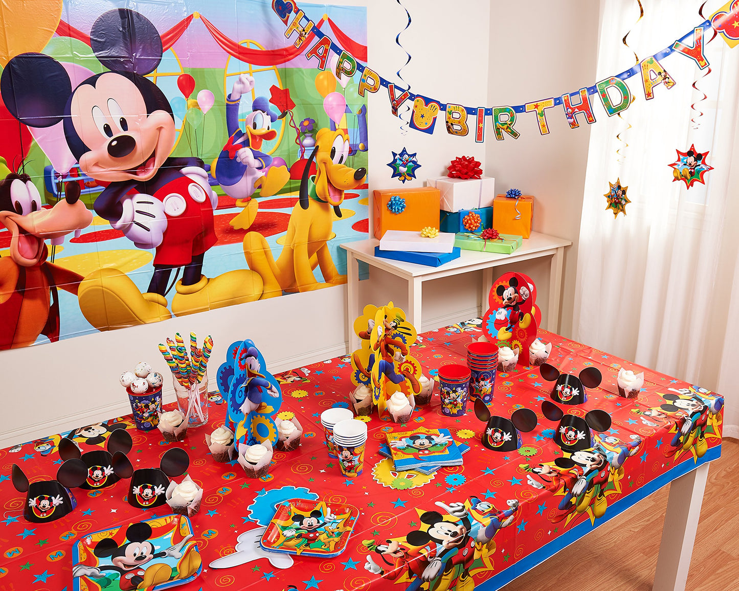 American Greetings Mickey Mouse Clubhouse Party Hat, Mickey Ears, 8-Count