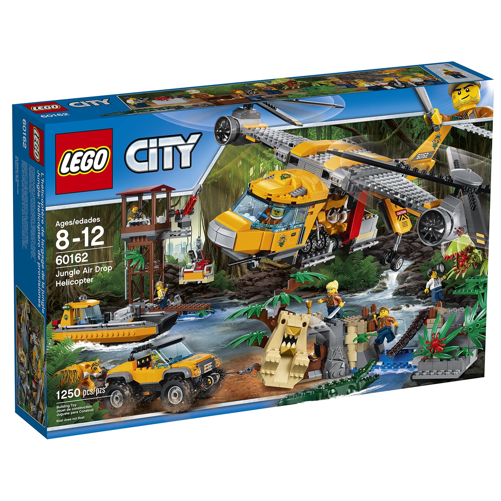 LEGO City Jungle Explorers 6174645 Air Drop Helicopter, Multi