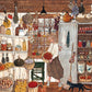 New York Puzzle Company - Loré Pemberton Winter Stores - 500 Piece Jigsaw Puzzle for Adults by Loré Pemberton