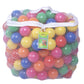 Click N' Play Ball Pit Balls for Kids, 200 Pack - Plastic Refill Balls, Phthalate & BPA Free, Reusable Storage Bag with Zipper, Gift for Toddlers