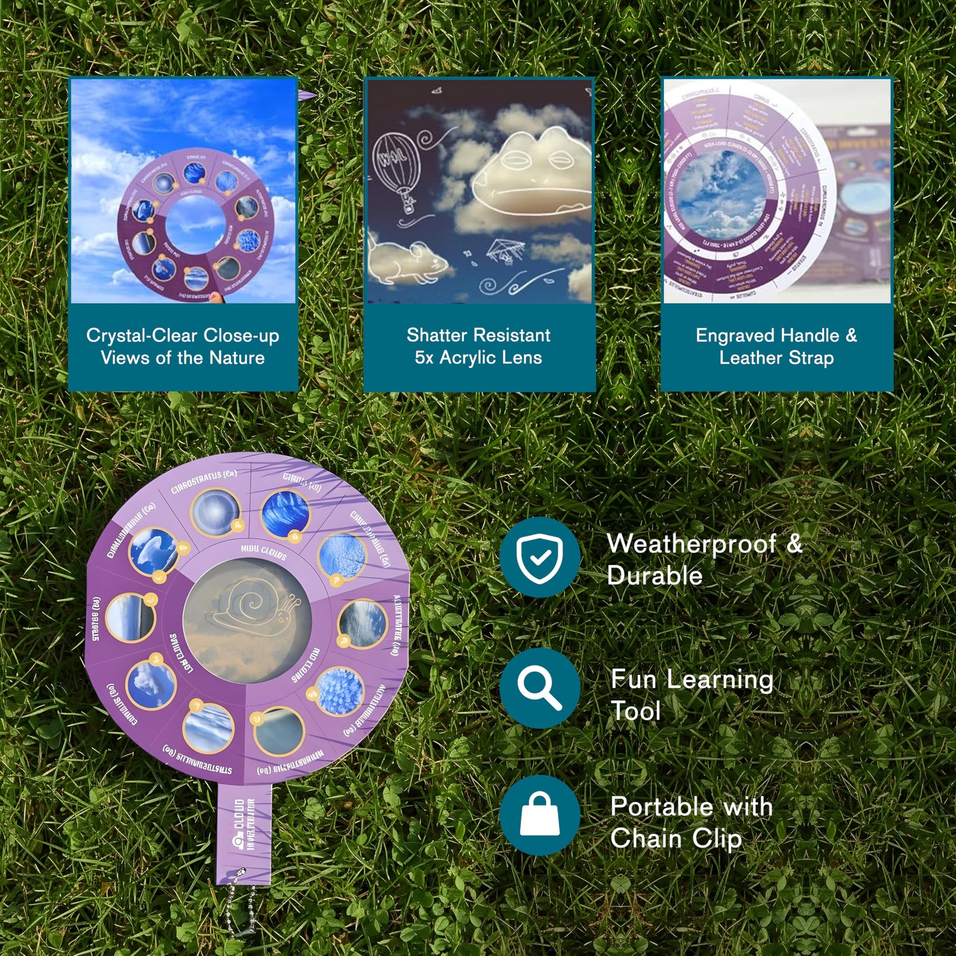 Wild Life Outdoor Adventures Cloud Investigator Identification Tool, Kids