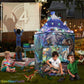 Kids Dinosaur Tent & Lights, Children's Indoor Play House Toy, 41" x 53"