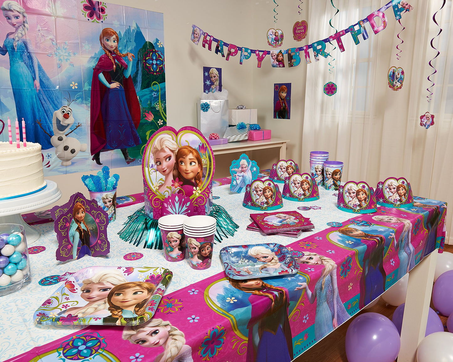American Greetings Frozen Table Decorating Kit