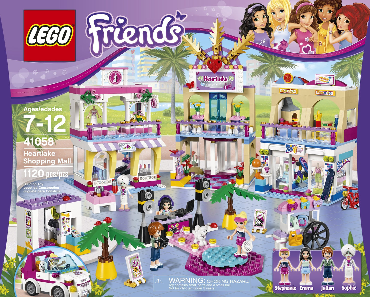 LEGO Friends Heartlake Shopping Mall 41058 Building Set