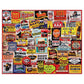White Mountain 1000 Piece Jigsaw Puzzle Nostalgic Drink Collage Puzzles with Large Pieces, Gift for Adults and Family 24"x30" - Root Beers