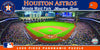 MasterPieces 1000 Piece Sports Jigsaw Puzzle - MLB Houston Astros Center View Panoramic - 13"x39"