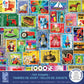Ceaco - Barbara Behr - Stamps - Toy Stamps - 1000 Piece Jigsaw Puzzle