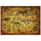 The Legend of Zelda Hyrule Map 1,000 Piece Jigsaw Puzzle | Collectible Puzzle Featuring Stylized Hyrule Map from The Legend of Zelda Video Games |
