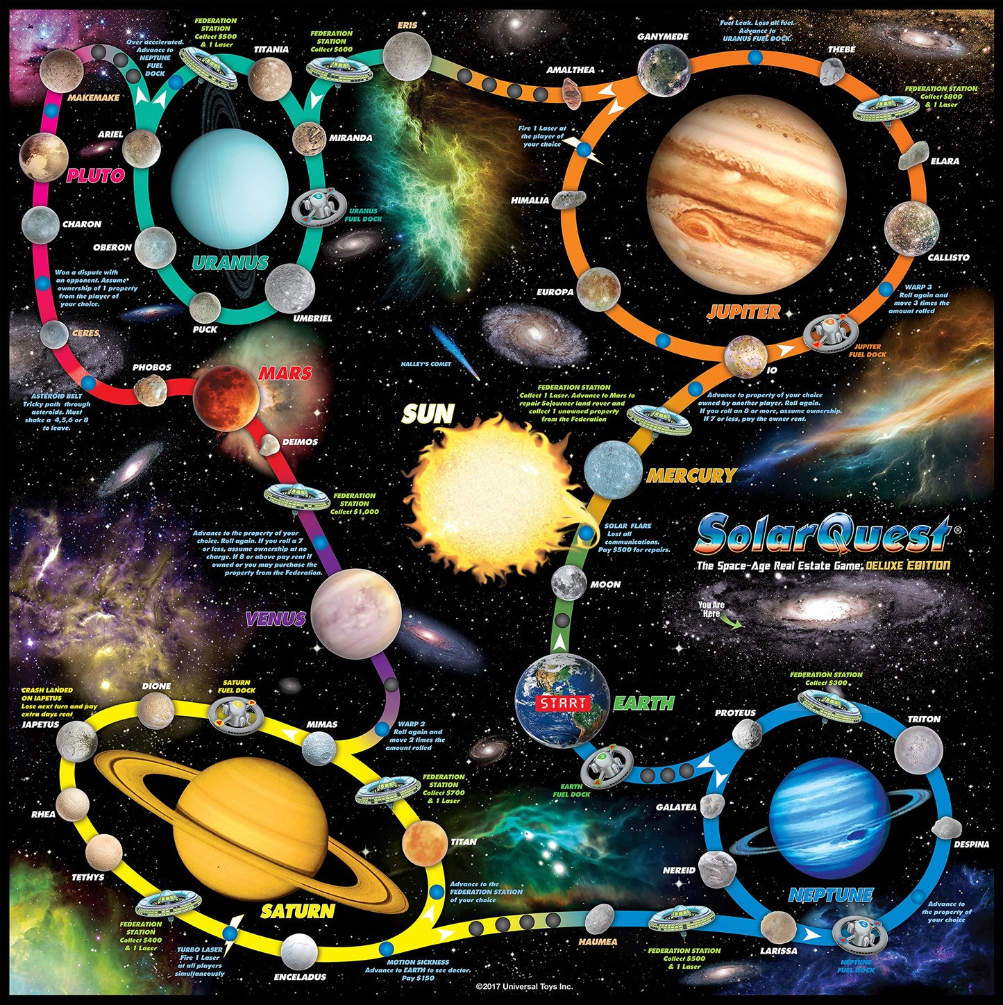 SolarQuest: The Space-Age Real Estate Game - Deluxe Edition