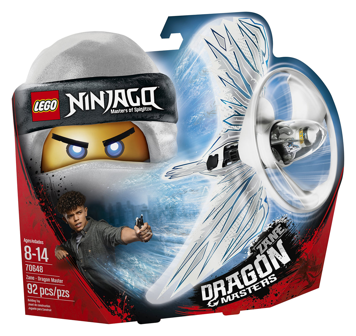 LEGO NINJAGO Zane - Dragon Master 70648 Building Kit (92 Piece)