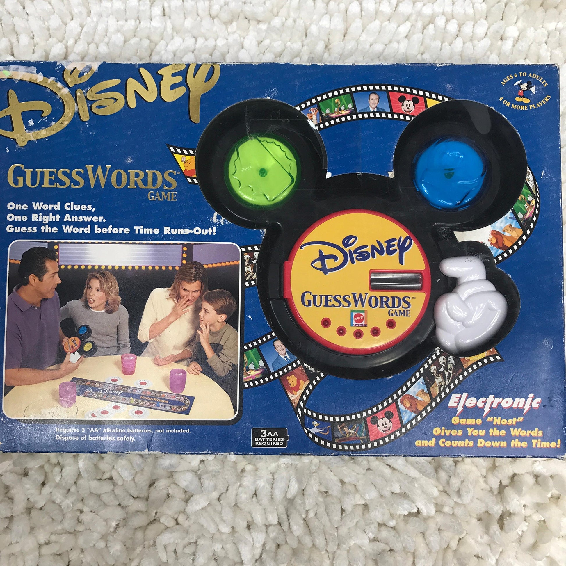 Disney Guesswords Board Game