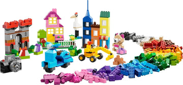 LEGO Classic Large Creative Brick Box 10698 Building Set, Toy Storage Solution for Home or Classrooms, Interactive Building Toy for Kids, Boys,